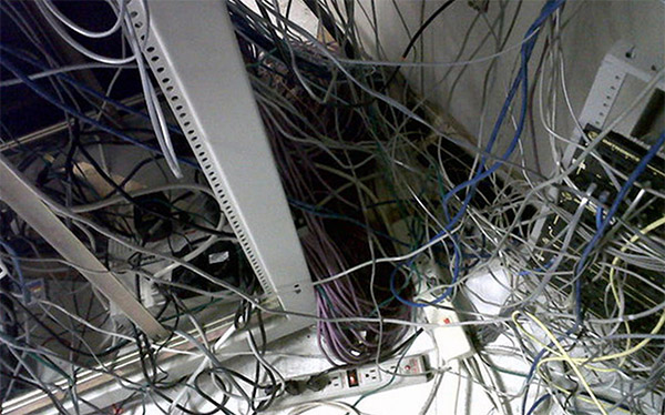 Messy Cables and Wiring